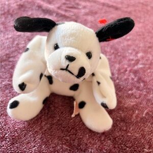 TY Beanie Babies Dotty Dog Plush no Tag